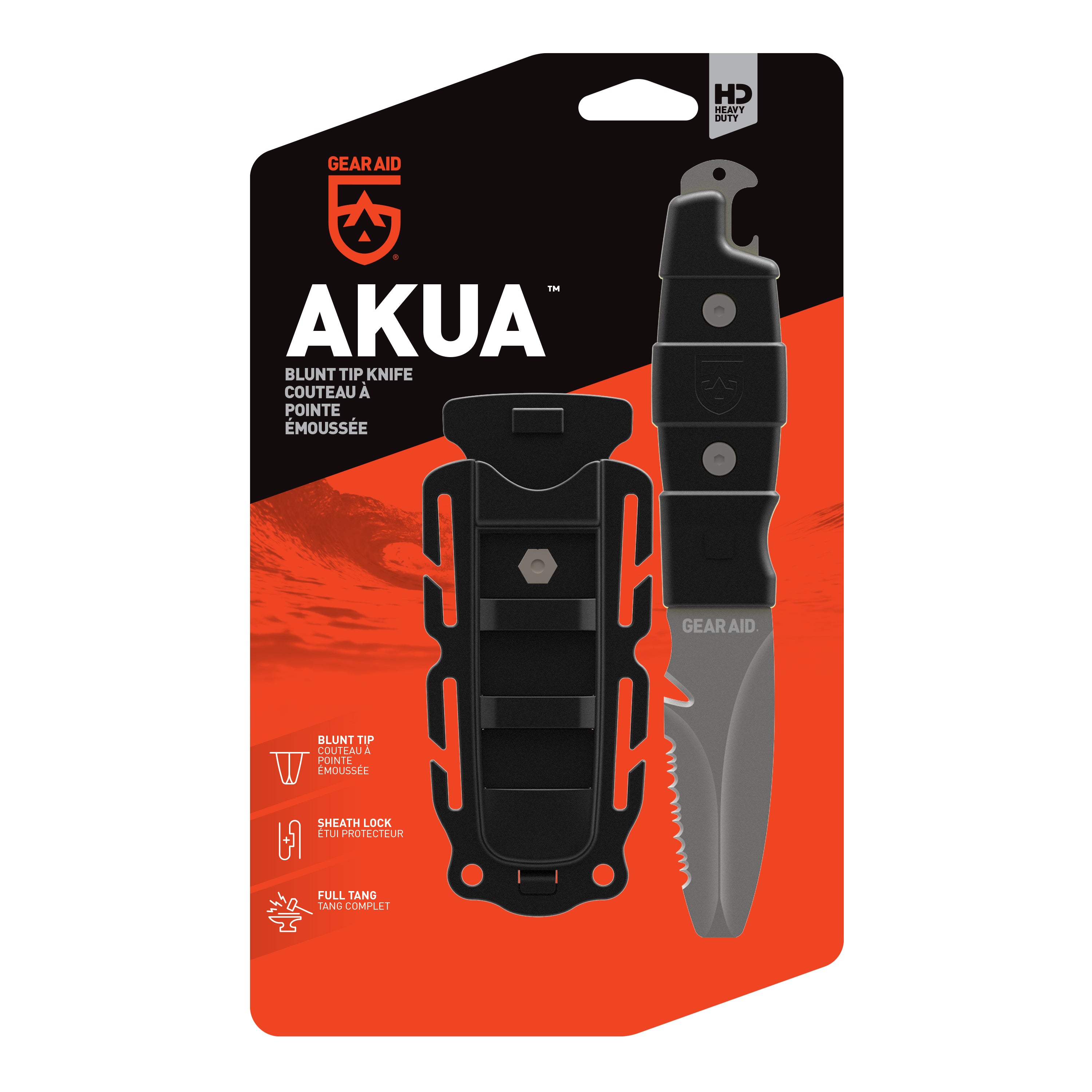 AKUA Blunt Tip Knife