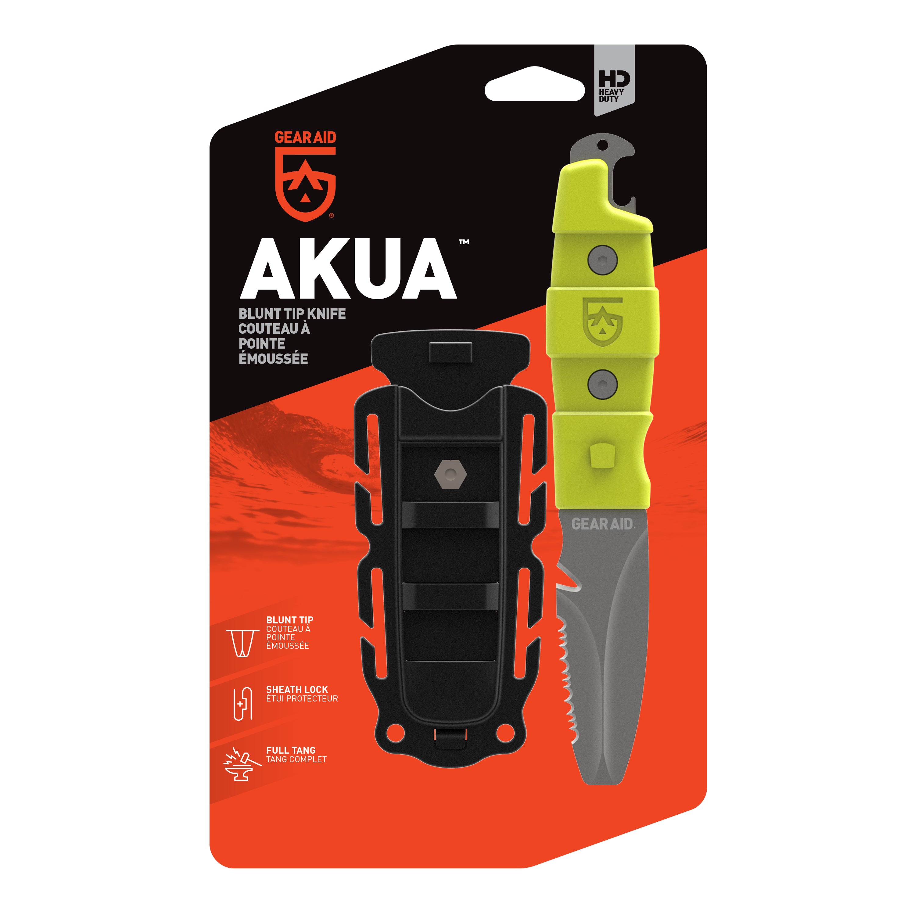 AKUA Blunt Tip Knife