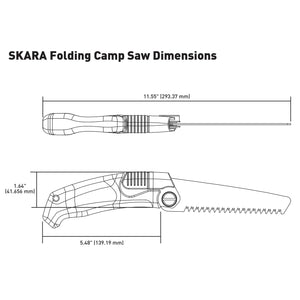 SKARA Camp Saw with Sheath