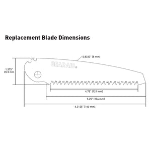 SKARA Camp Saw with Sheath