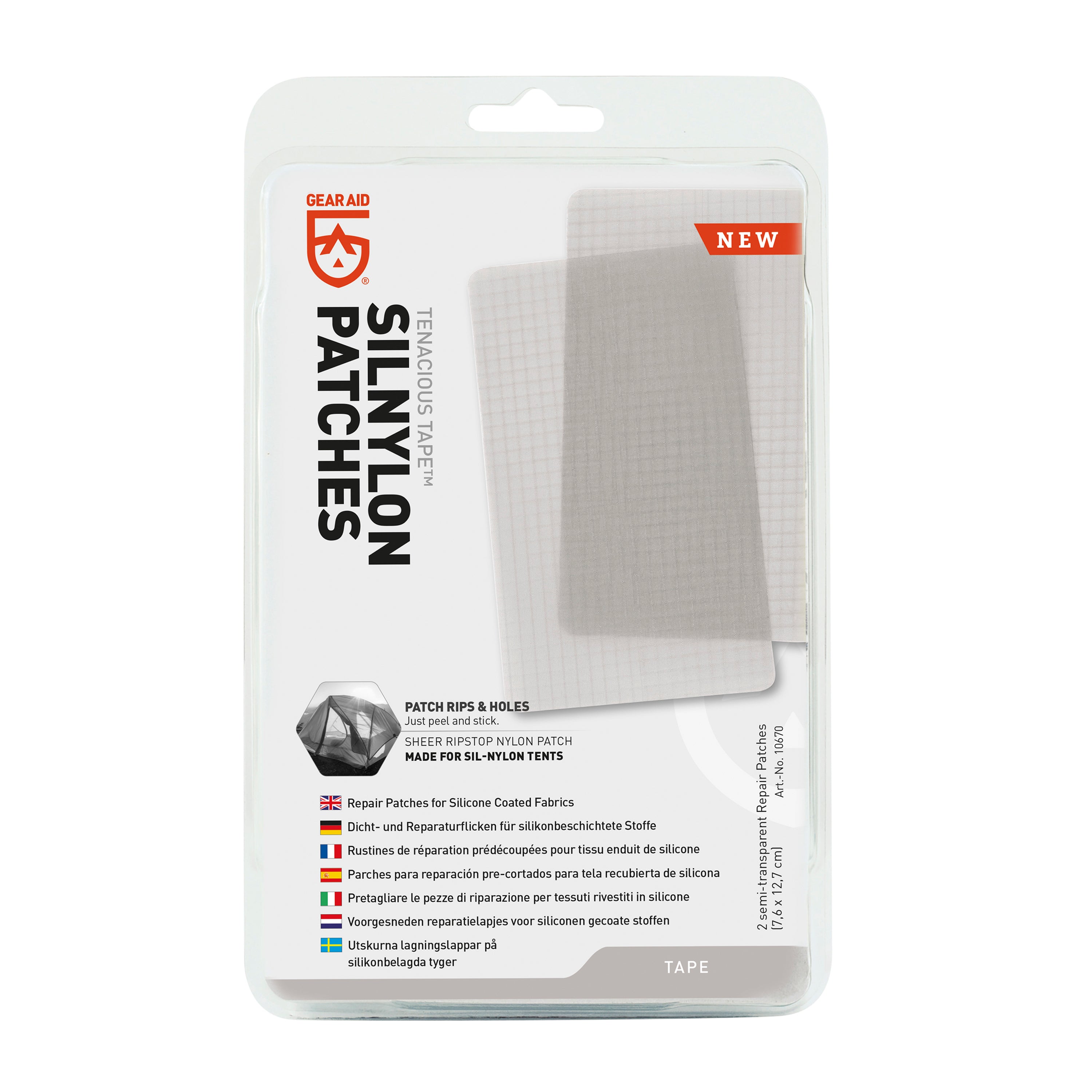 Gear Aid Tenacious Tape® Silnylon Patches