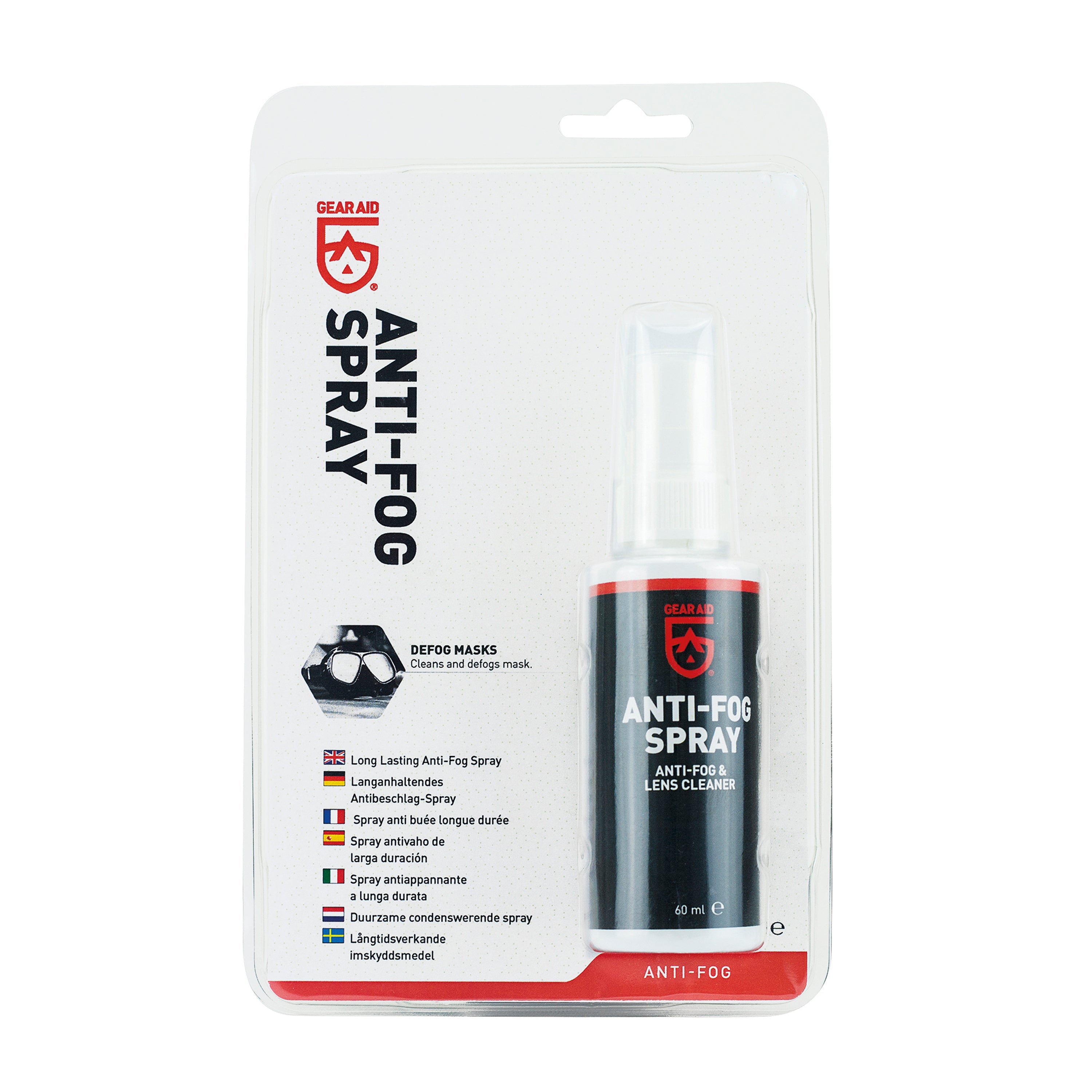 TYR Anti-Fog and Lens Cleaner Spray - 0.5 oz bottle